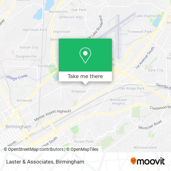 Mapa de Laster & Associates