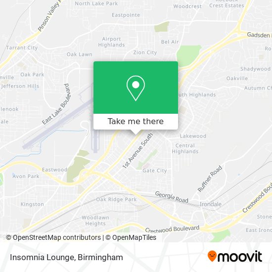 Mapa de Insomnia Lounge