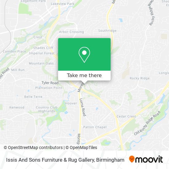 Mapa de Issis And Sons Furniture & Rug Gallery