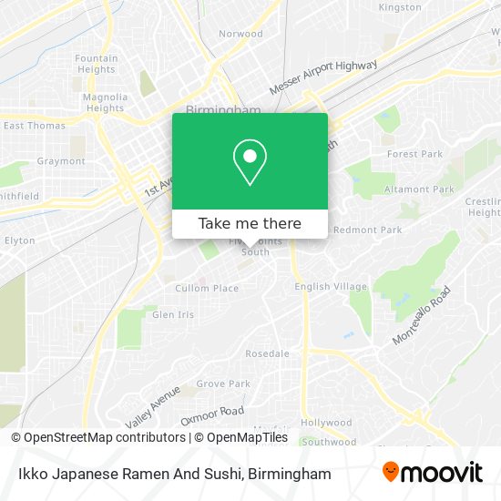 Ikko Japanese Ramen And Sushi map
