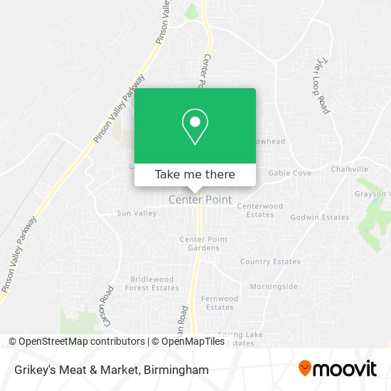 Grikey's Meat & Market map