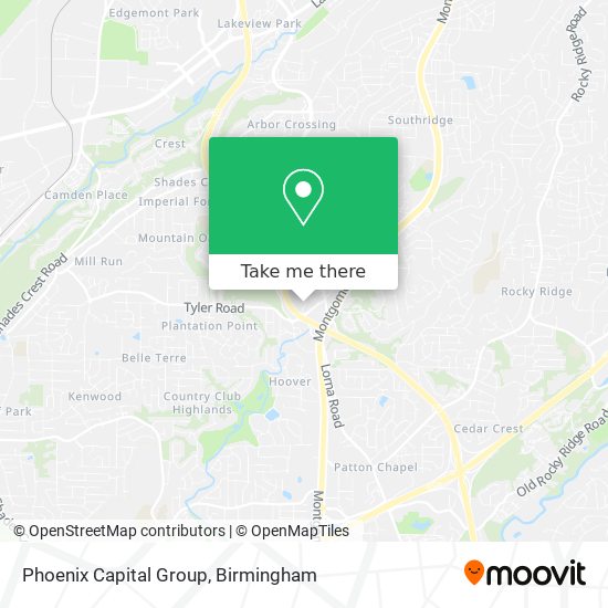 Mapa de Phoenix Capital Group