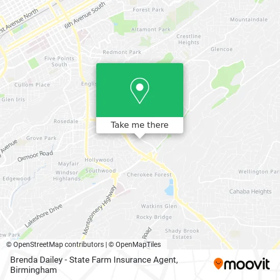 Brenda Dailey - State Farm Insurance Agent map