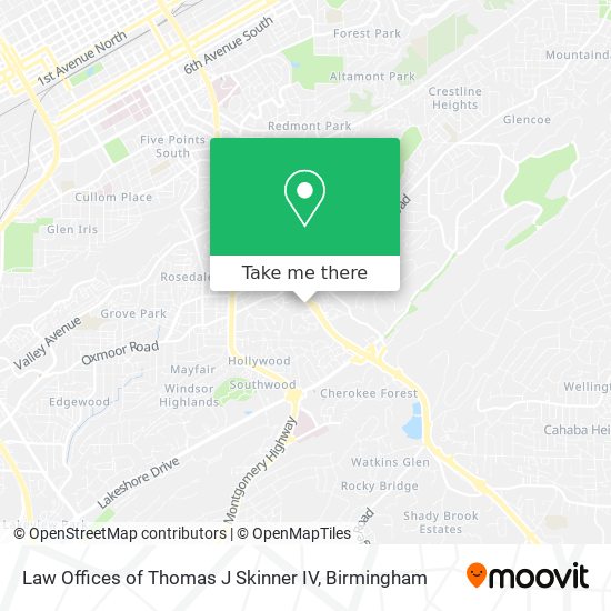 Law Offices of Thomas J Skinner IV map