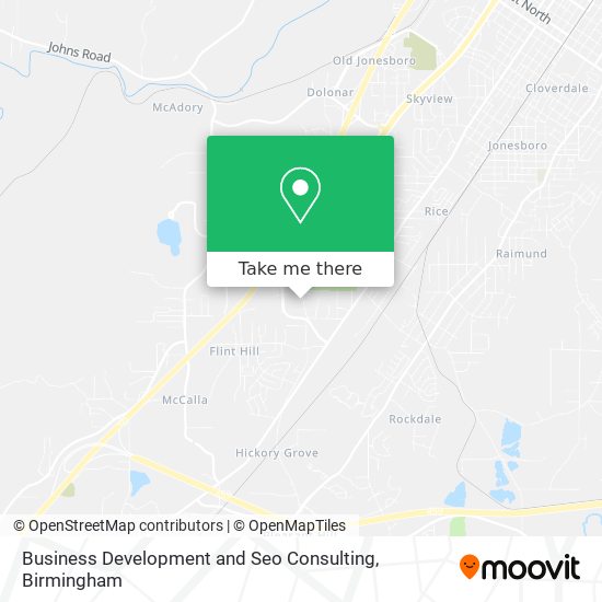 Business Development and Seo Consulting map