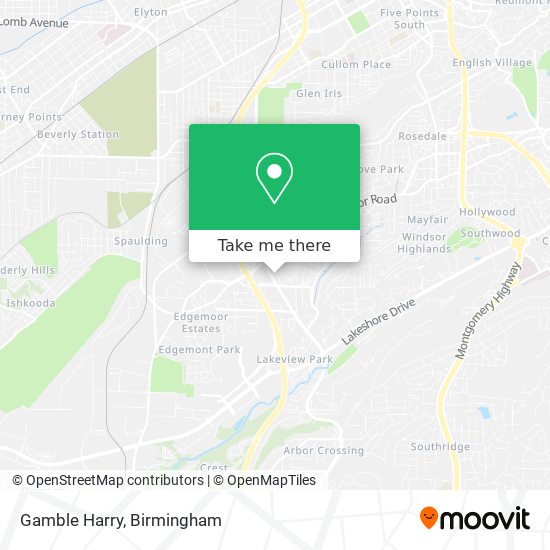 Mapa de Gamble Harry