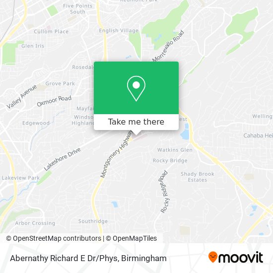 Mapa de Abernathy Richard E Dr/Phys