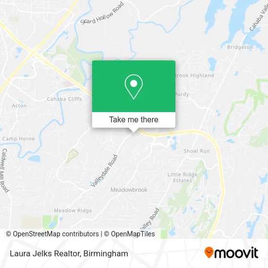 Laura Jelks Realtor map