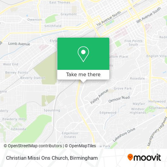 Mapa de Christian Missi Ons Church
