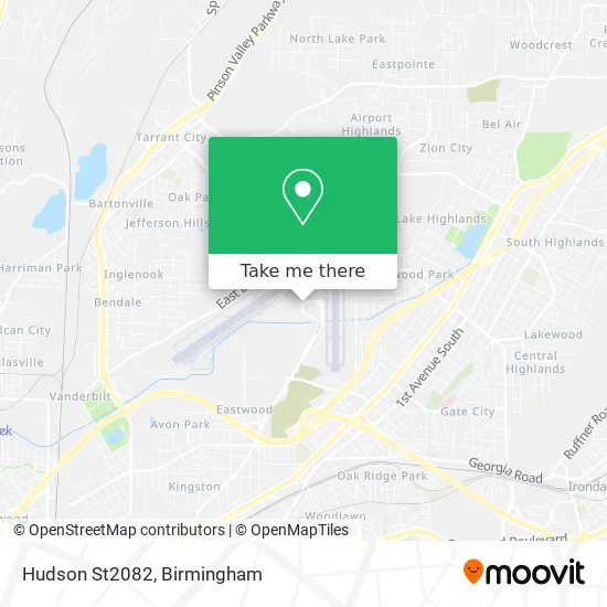 Hudson St2082 map