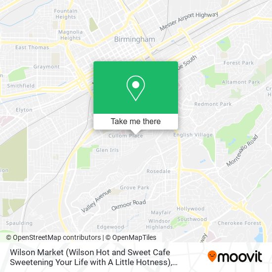 Wilson Market (Wilson Hot and Sweet Cafe Sweetening Your Life with A Little Hotness) map