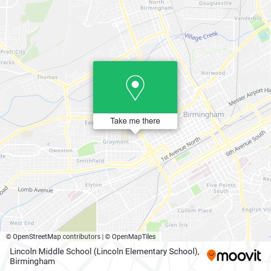 Lincoln Middle School (Lincoln Elementary School) map