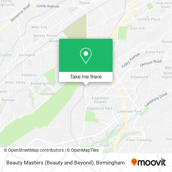 Mapa de Beauty Masters (Beauty and Beyond)