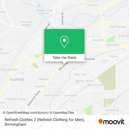 Refresh Clothes 2 (Refresh Clothing for Men) map