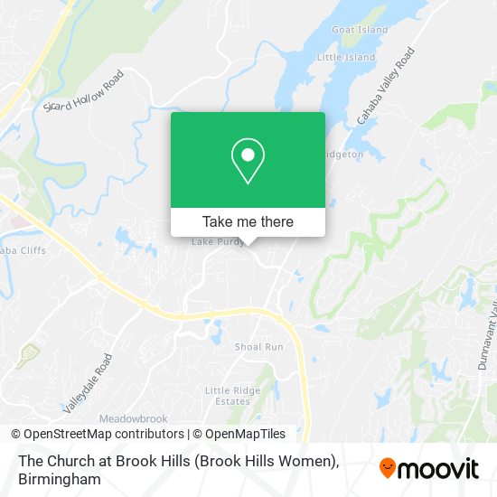 The Church at Brook Hills (Brook Hills Women) map