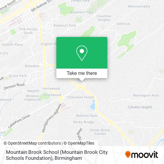 Mountain Brook School (Mountain Brook City Schools Foundation) map