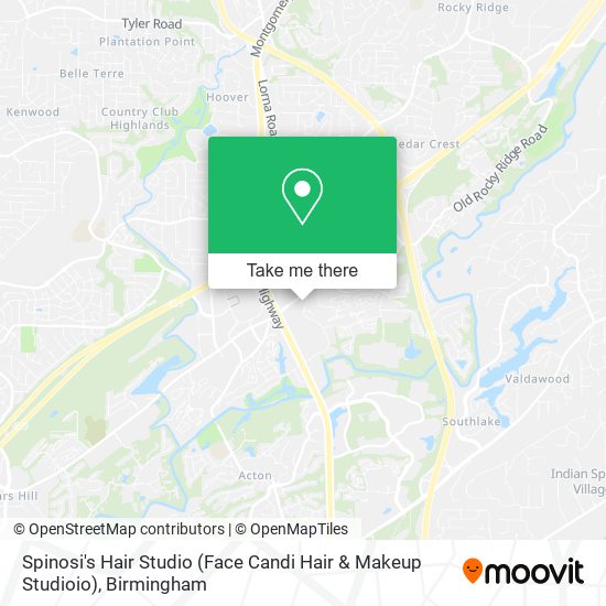 Spinosi's Hair Studio (Face Candi Hair & Makeup Studioio) map