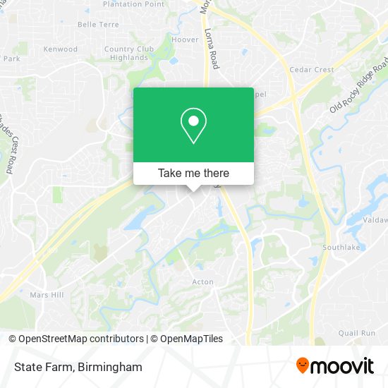 Mapa de State Farm