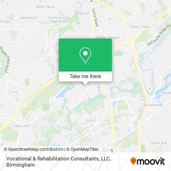 Vocational & Rehabilitation Consultants, LLC map