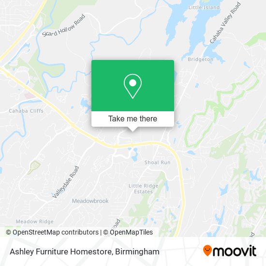 Ashley Furniture Homestore map