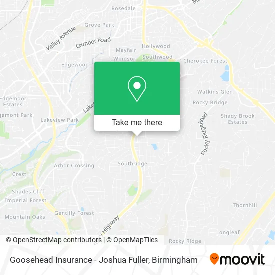 Goosehead Insurance - Joshua Fuller map