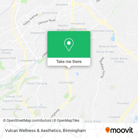 Vulcan Wellness & Aesthetics map