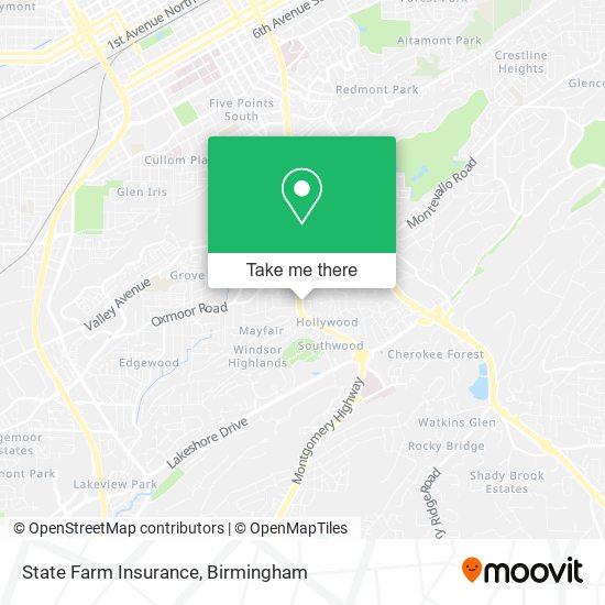 State Farm Insurance map