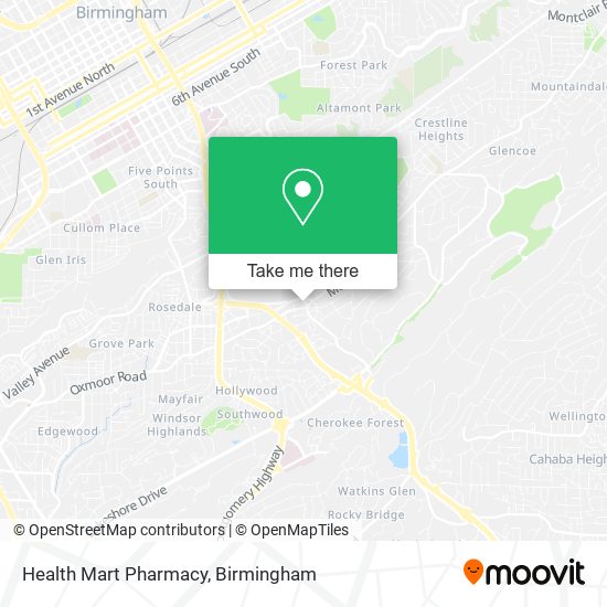 Mapa de Health Mart Pharmacy