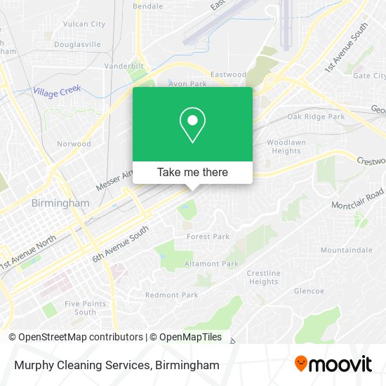 Murphy Cleaning Services map