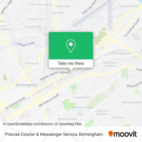Precise Courier & Messenger Service map