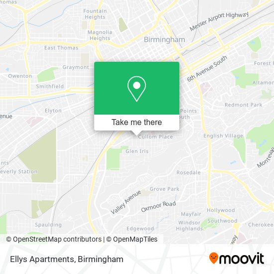 Mapa de Ellys Apartments