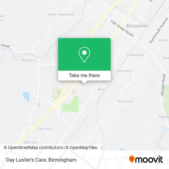 Mapa de Day Luster's Care