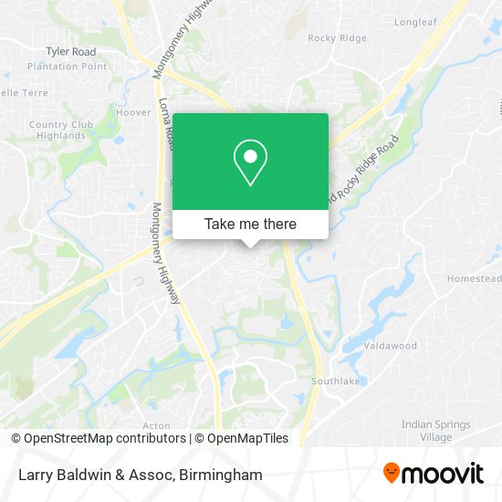 Larry Baldwin & Assoc map