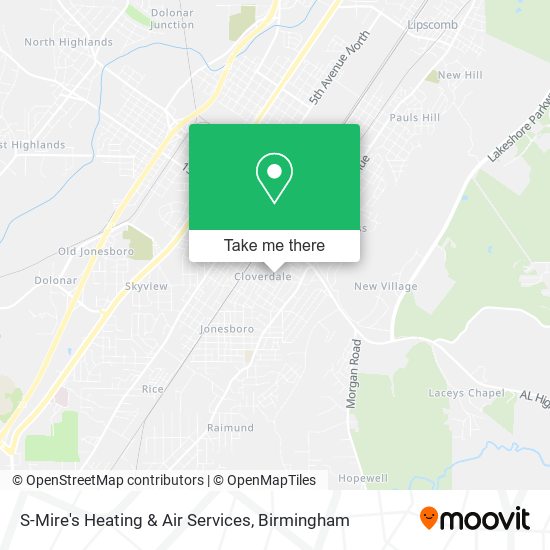 S-Mire's Heating & Air Services map