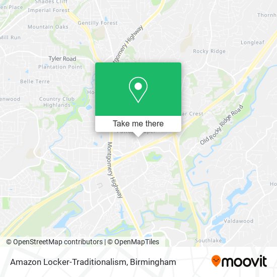 Amazon Locker-Traditionalism map