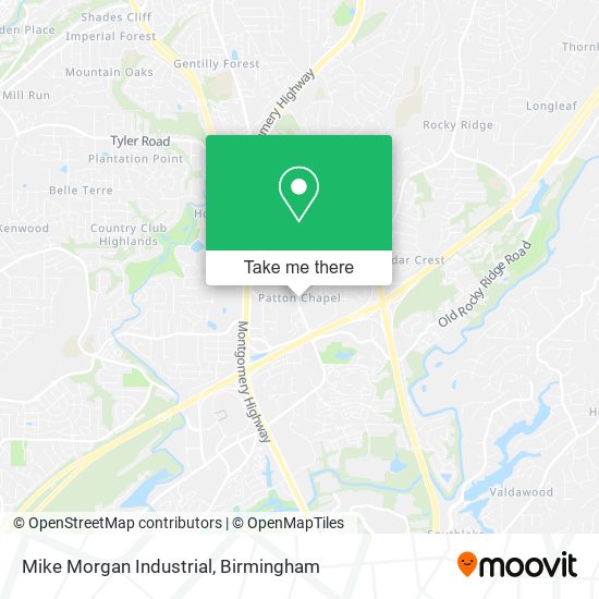 Mike Morgan Industrial map