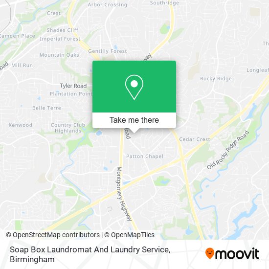 Soap Box Laundromat And Laundry Service map