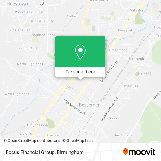 Focus Financial Group map