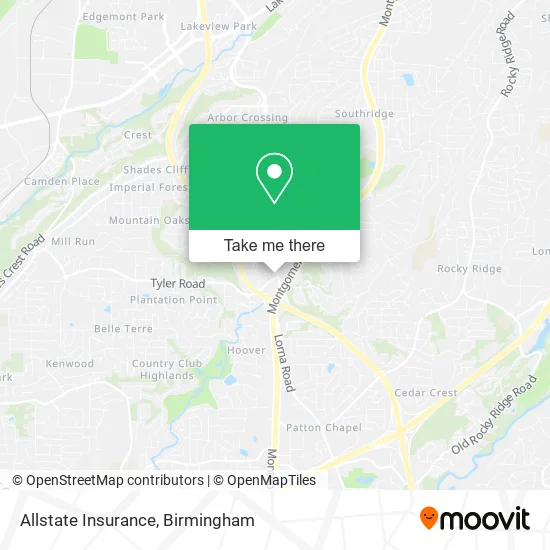 Allstate Insurance map