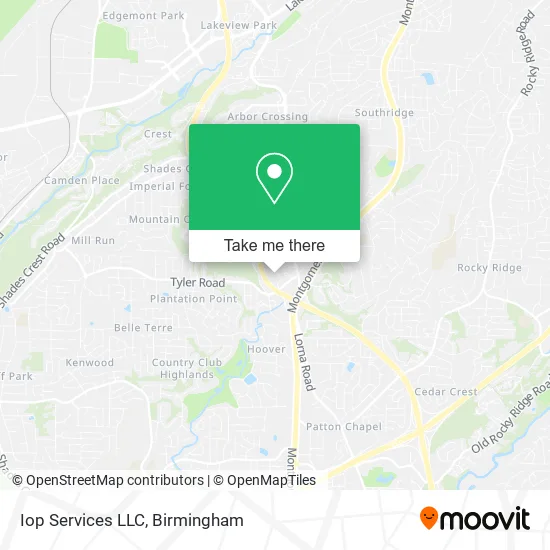 Iop Services LLC map