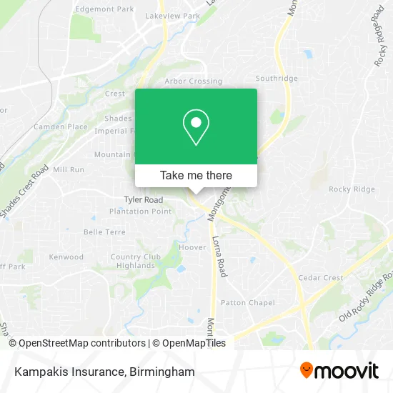 Kampakis Insurance map