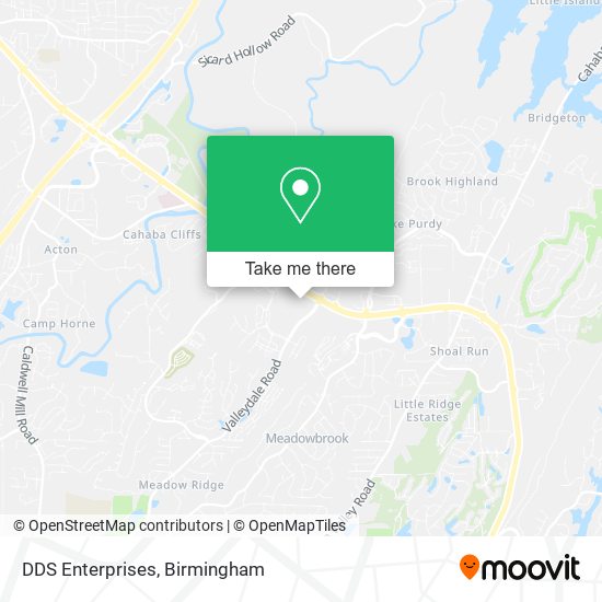 DDS Enterprises map