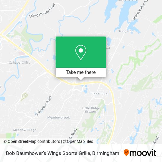Bob Baumhower's Wings Sports Grille map