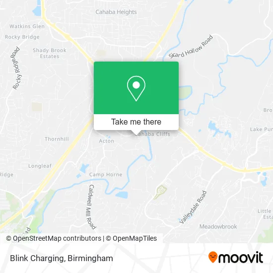 Blink Charging map