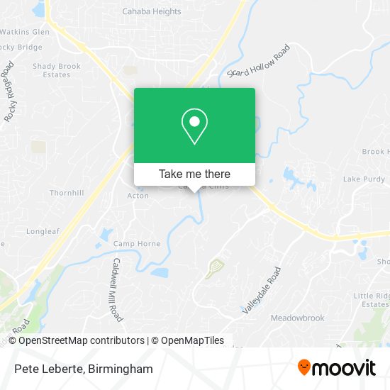 Mapa de Pete Leberte