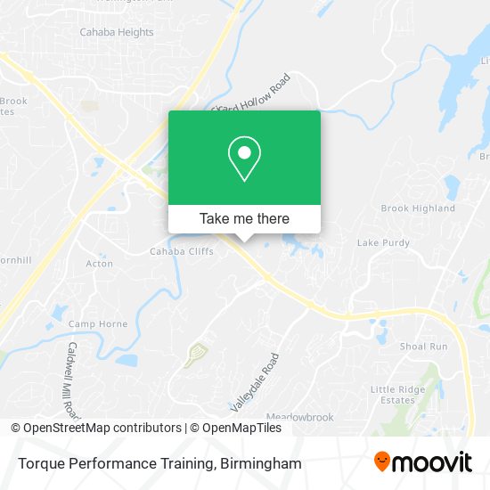 Mapa de Torque Performance Training