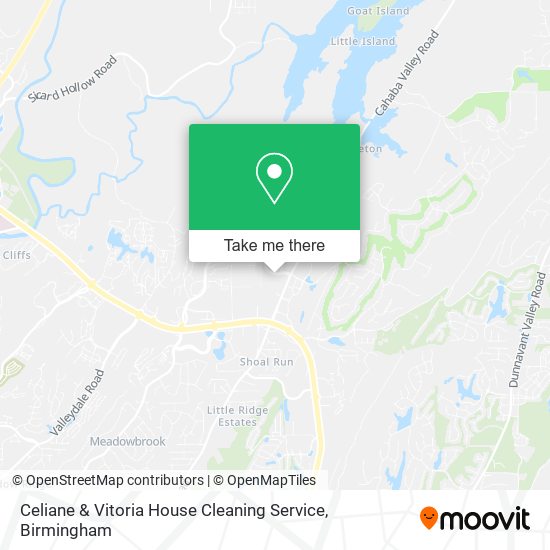 Mapa de Celiane & Vitoria House Cleaning Service