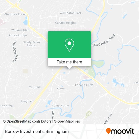 Barrow Investments map