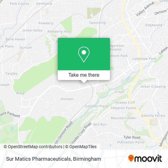 Sur Matics Pharmaceuticals map