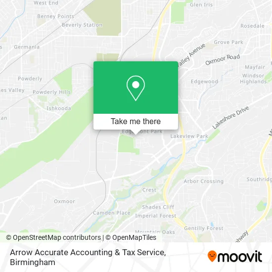 Arrow Accurate Accounting & Tax Service map